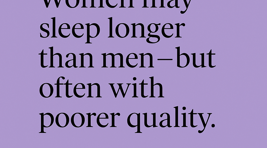 Understanding Why Women Struggle With Sleep—and How to Improve It