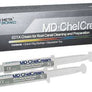 Box of Meta Biomed MD ChelCream with three tubes on a white background