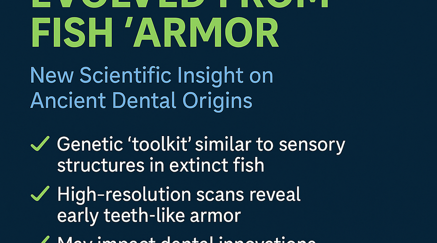 How Ancient Fish Armor Gave Us Teeth: Surprising New Research on Dental Origins