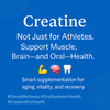 Creatine Supplementation: Beyond Muscles—Supporting Aging, Cognition, and Oral Health