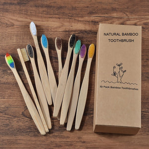 Eco Friendly Natural Bamboo Toothbrush