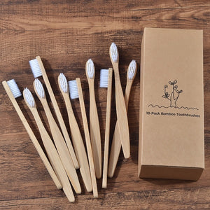 Eco Friendly Natural Bamboo Toothbrush