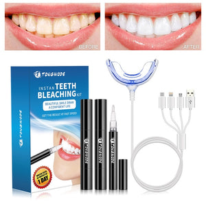 Teeth Whitening System with Smart Blue LED